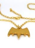 BATMAN necklace golden colour 3075
